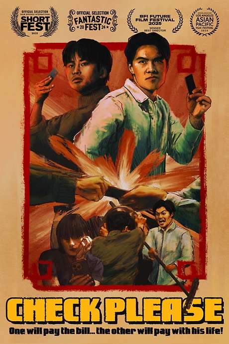 A disagreement over who should pay the bill escalates into a fierce martial arts battle between two stubborn Korean men. What begins as a casual restaurant outing quickly turns into a dangerous competition as they settle their dispute with escalating violence. The escalating conflict puts both their lives at risk in a surprising and action-packed confrontation.